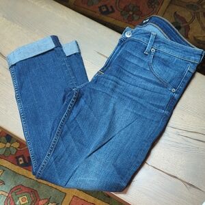 Hudson Jeans Indigo Ankle-Length Denim